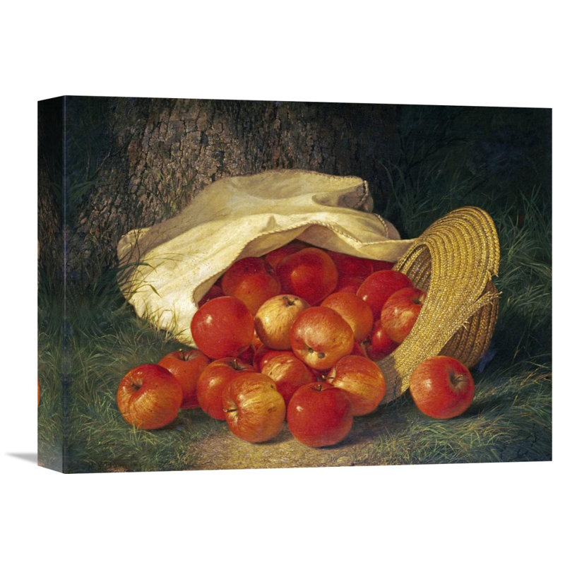 Reproduction d’art sur toile tendue, "la prime d’automne" par robert spear dunning, H 22,74 po x l 30 po x P 1,5 po