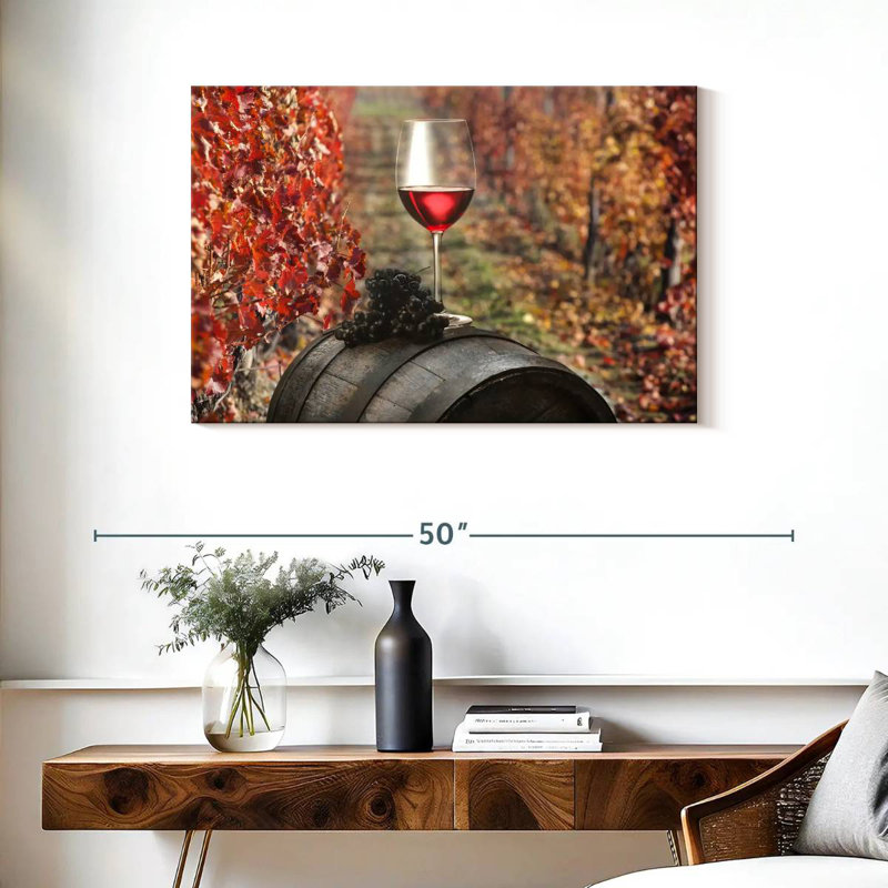 Vin rouge Yarlin Napa County, H 24 po x l 36 po