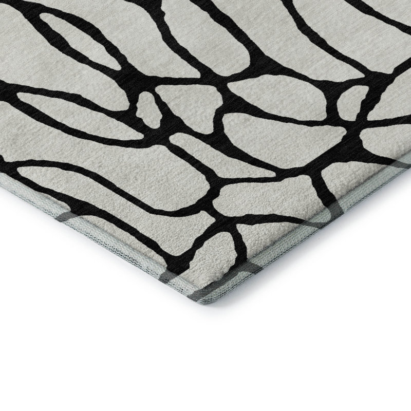 Premium Machine Washable Colmenero AMF1023 Geometric Rug, Rectangle 10' x 14'