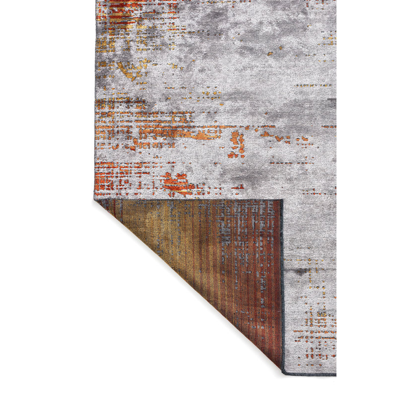 Tapis moderne et abstrait, Carré 9 pi