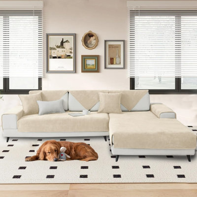 Box Cushion and T-Cushion Sofa Slipcover