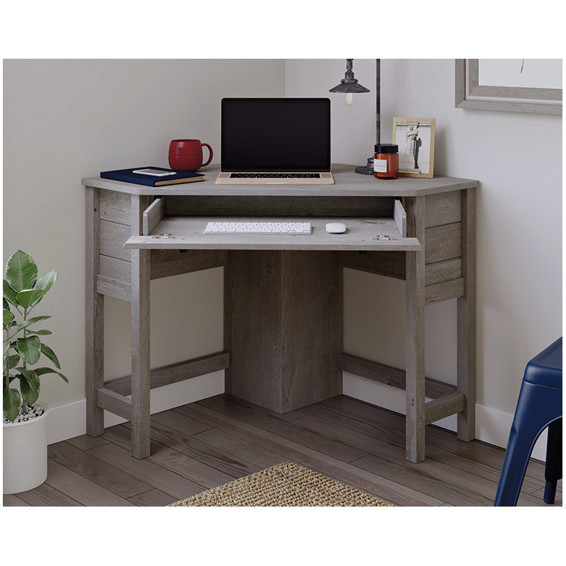 Bureau d'ordinateur de coin peu encombrant