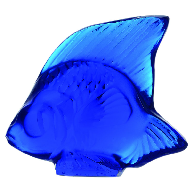 Fish Figurine, Cap Ferrat Blue