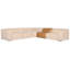 Fresco 5 seat sectional 3-PWR