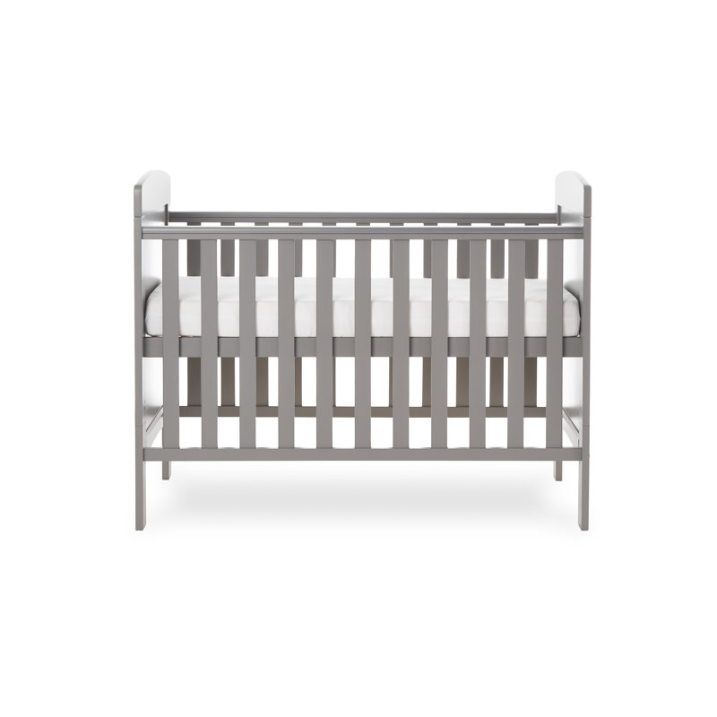 Grace Mini Cot Bed, Taupe Grey
