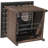 Oppice Square Wicker Outdoor Coffee Table With Umbrella Hole , 21'' in. W 21'' in. D