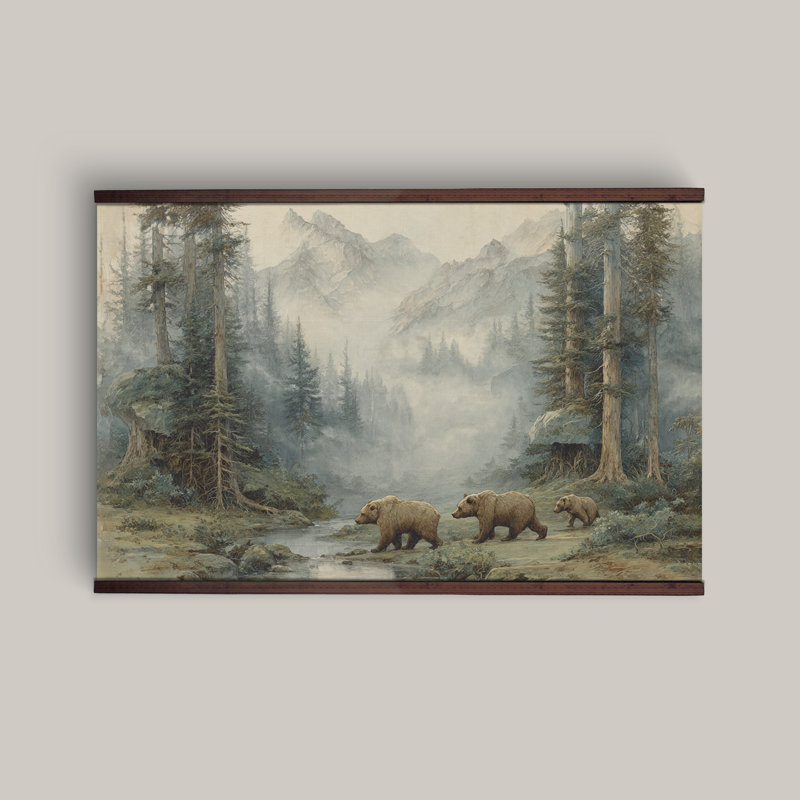 Art mural sur toile prêt à accrocher, H 40 po x l 60 po
