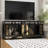 Four Door Large Dog Crate With Iron Frame and Divider-375899157