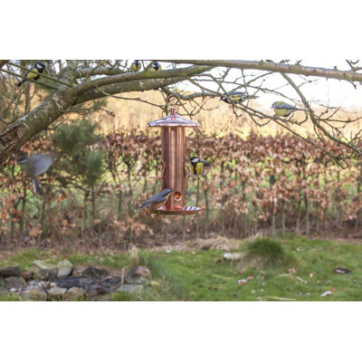Copper Seed Feeder