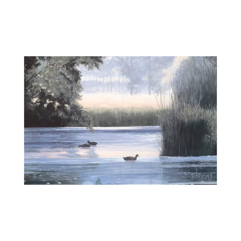 Water Base II by Franz Heigl - Wrapped Canvas Print, 20.32 cm H x 30.48 cm W