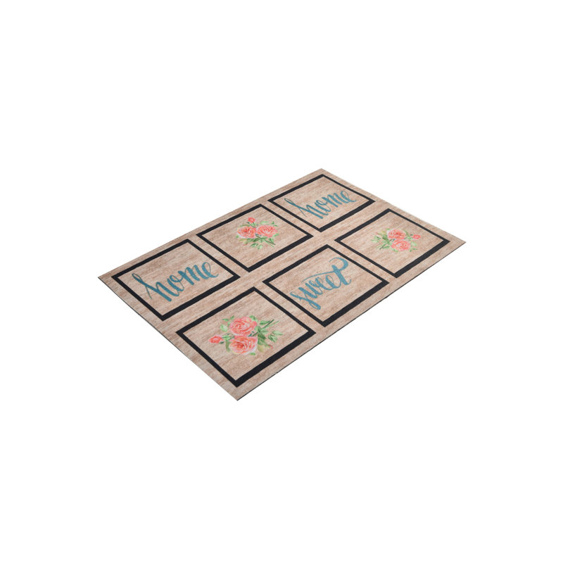 Paillasson durable en PVC antidérapant de 15,7 po x 23,6 po | Matériau 100% PVC, lavable à la machine à 86 ° F | Parfait pour l'intérieur et l'extérieur, facile à nettoyer, élégant et fonctionnel