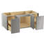 Base de meuble-lavabo mural simple 48 po Jute®-1600640872
