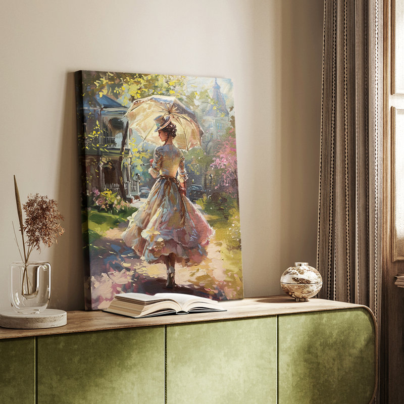 WCCEN Series DCCX - Toile tendue avec châssis Premium - Prêt à être accroché, H 12 po x l 8 po