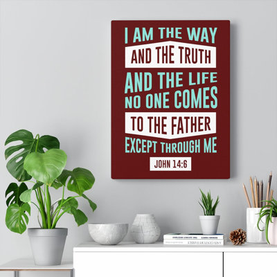 The Way - Wrapped Canvas Print