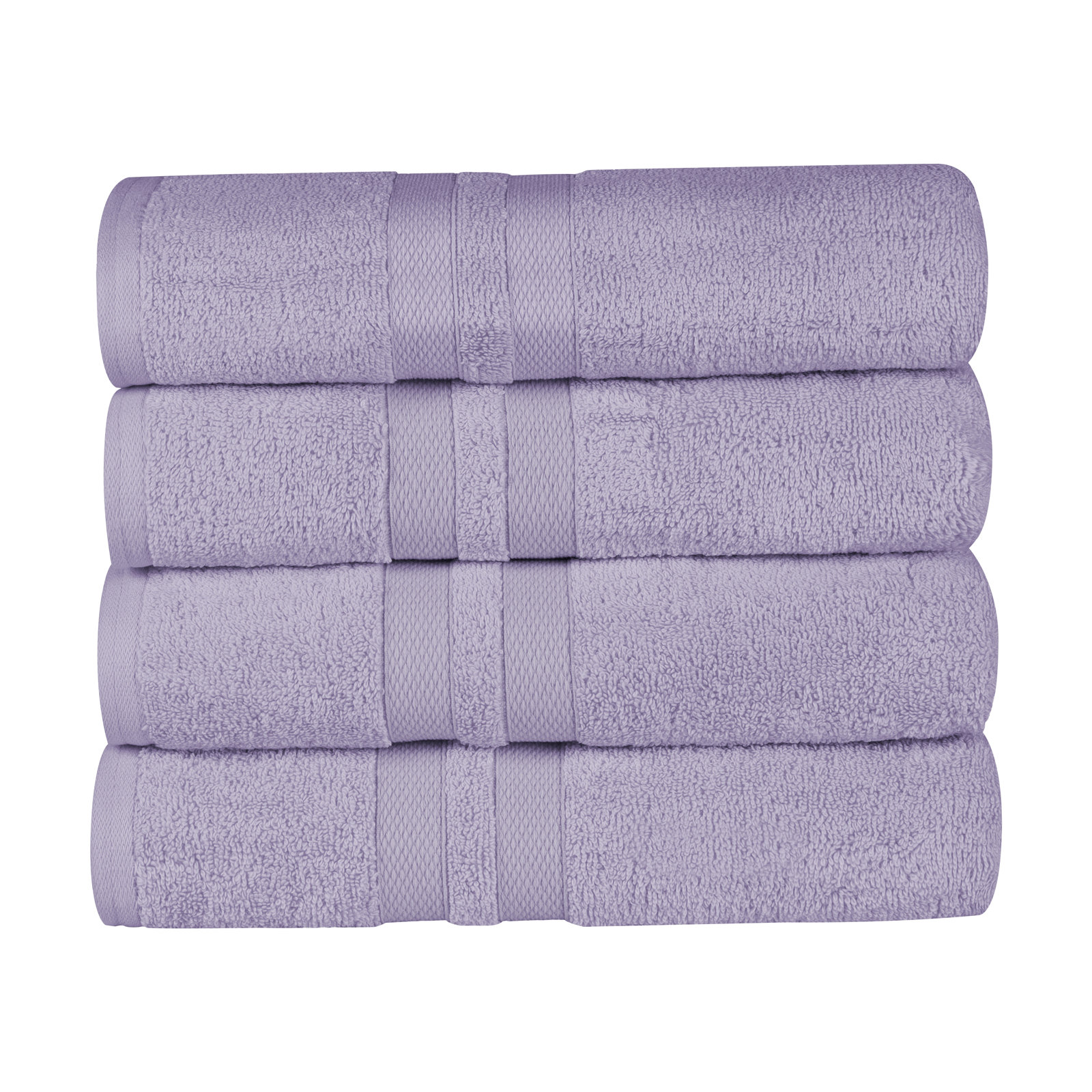 Quick-Drying Cotton Bath Towel Set, Wisteria