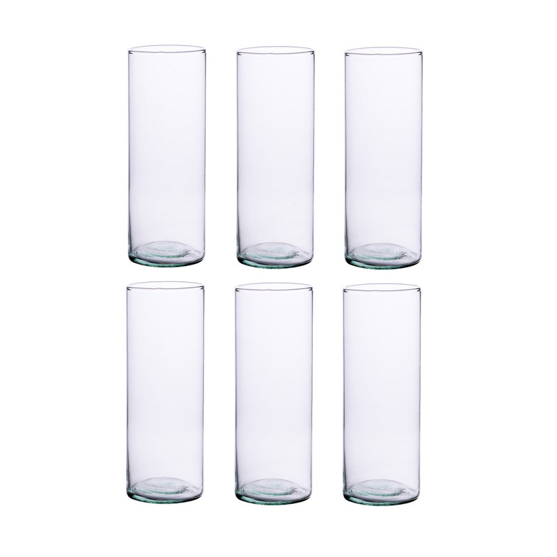 Anirudh Handmade Glass Table Vase, 35cm H x 10cm W x 10cm D