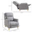 Fauteuil inclinable manuel avec repose-pieds