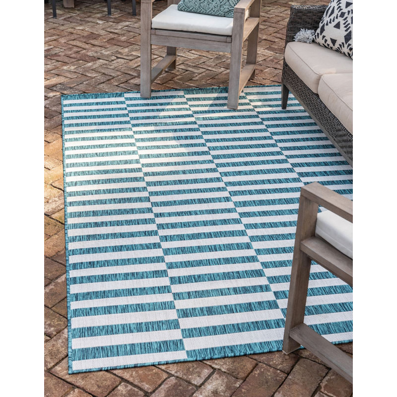 Couleur du feuillage du tapis d'extérieur scintillant, Rectangle 7 pi x 10 pi