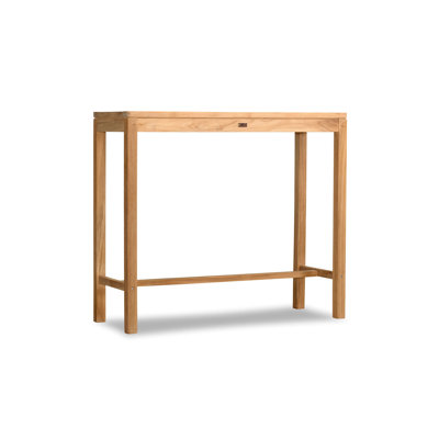 Williamsbridge Rectangular Teak Outdoor Bar Table