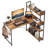Rickard Modular L-Shaped Steel Writing Desk-1142125086-1142125087