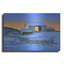  «Last Light Winter Blues» par Michael Fratrich, art mural en métal, 16 po x 12 po-725687881
