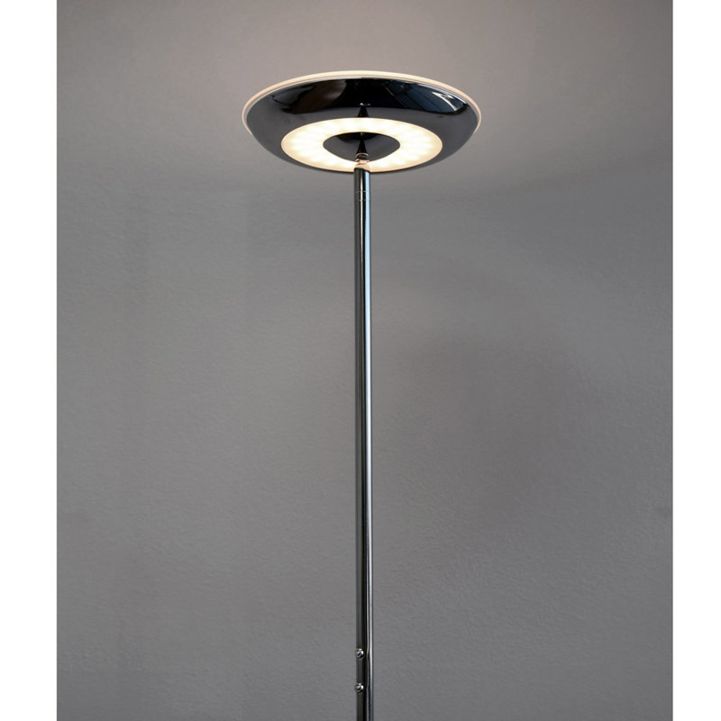 Mathilde 72.5'' Chrome LED Torchiere Floor Lamp