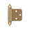 Charnière d'armoire à fermeture automatique à fermeture automatique et à fixation variable - 1 paire