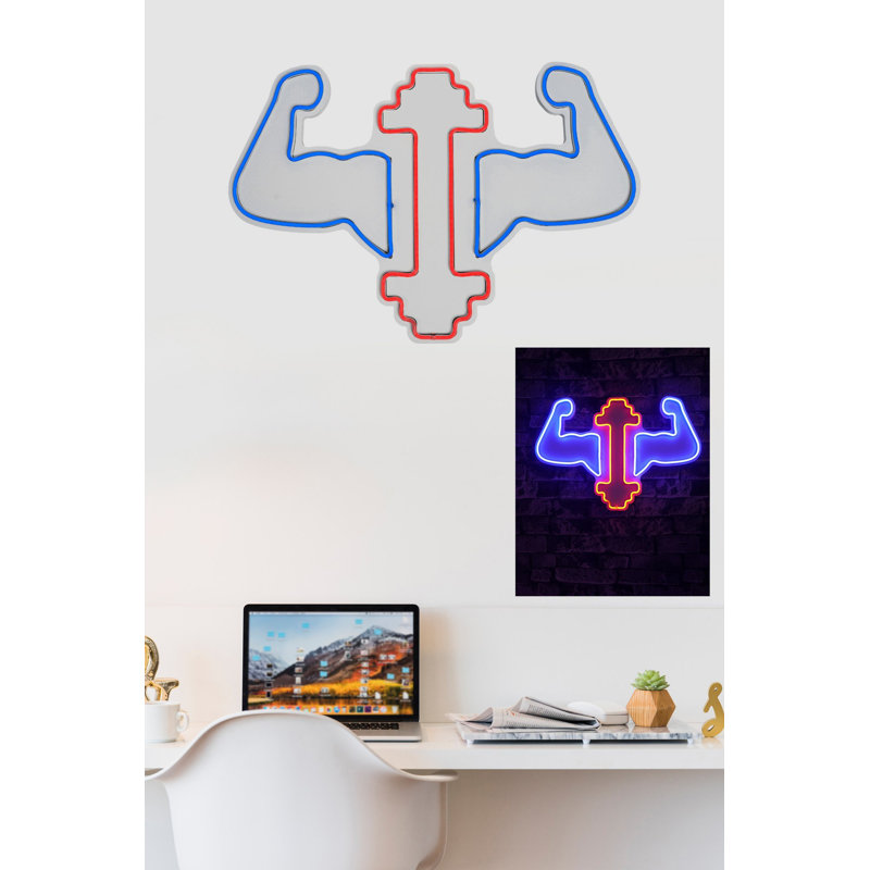 Flexible Neon LED Lighting Strips, Waterproof IP67, 12V DC, 12 ft 4 in Length | Red & Blue Colors | 400 Lumen Brightness, 6000K | PVC Foam Template for Easy Installation | Perfect for Home Decor & Parties