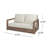 Donnie 2 Piece Seating Group with Cushions   