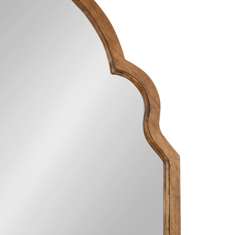 Westin Wood Mirror, 30" x 20", Rustic Brown