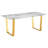 Marble & Gold Brookscar Modern Dining Set-24293156