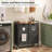 Laundry Hamper, Laundry Sorter 2 Section, Laundry Basket With Wheels, Rolling Cart, Pull-Out And Removable Oxford Fabric Bags