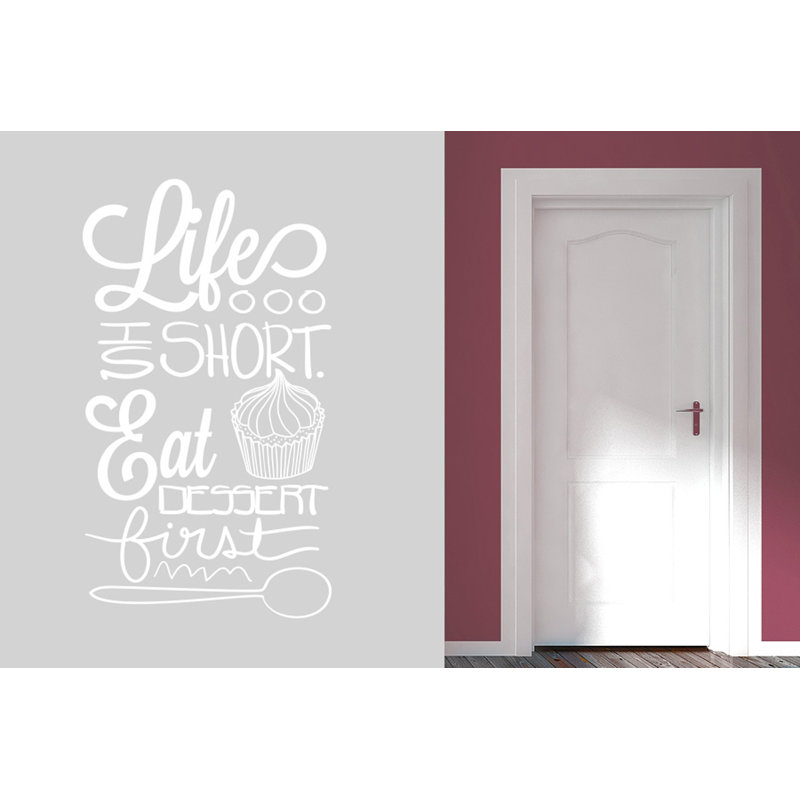 Wall Decal, White, Medium