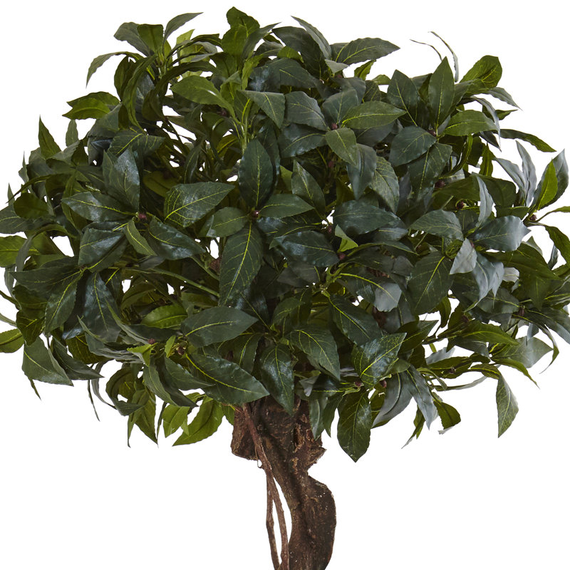Arbre à feuillage artificiel 43" dans un pot de fleurs