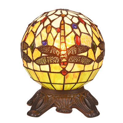 Lumière d'art nouveau en verre 10,1 po Acushnet Mosaic