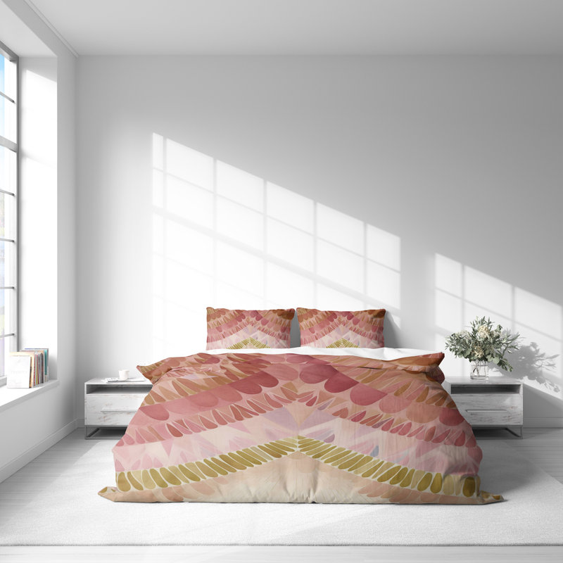 Abstract Duvet Cover, Queen Duvet Cover + 2 Queen Shams