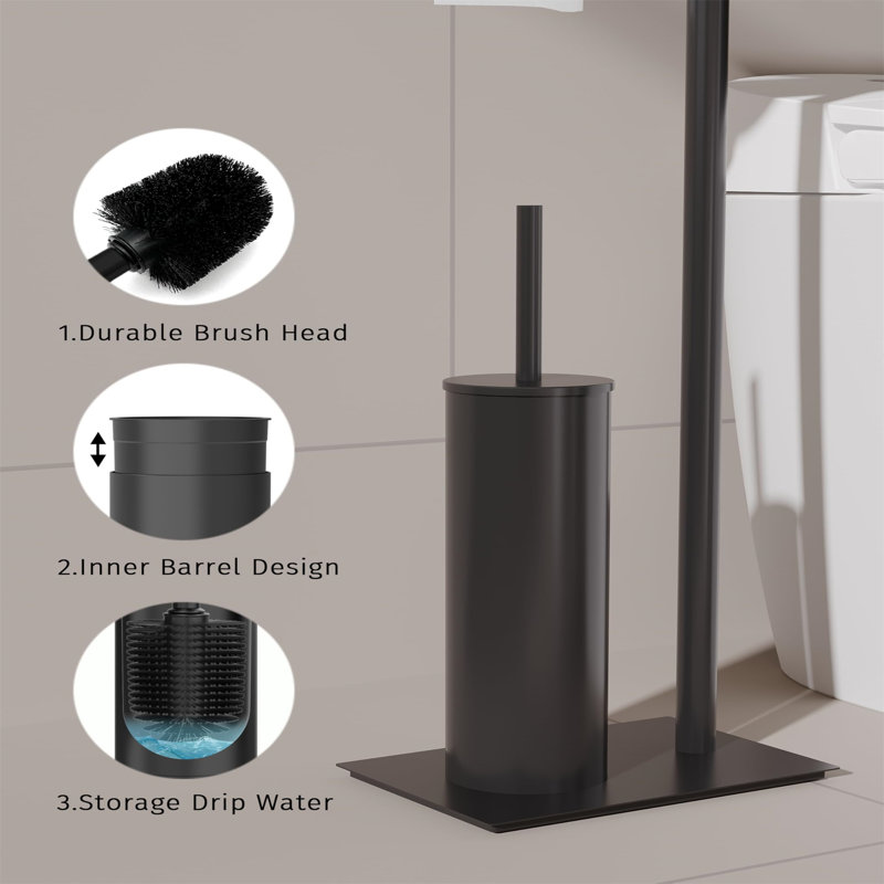 Generosa Free Standing Toilet Paper Holder