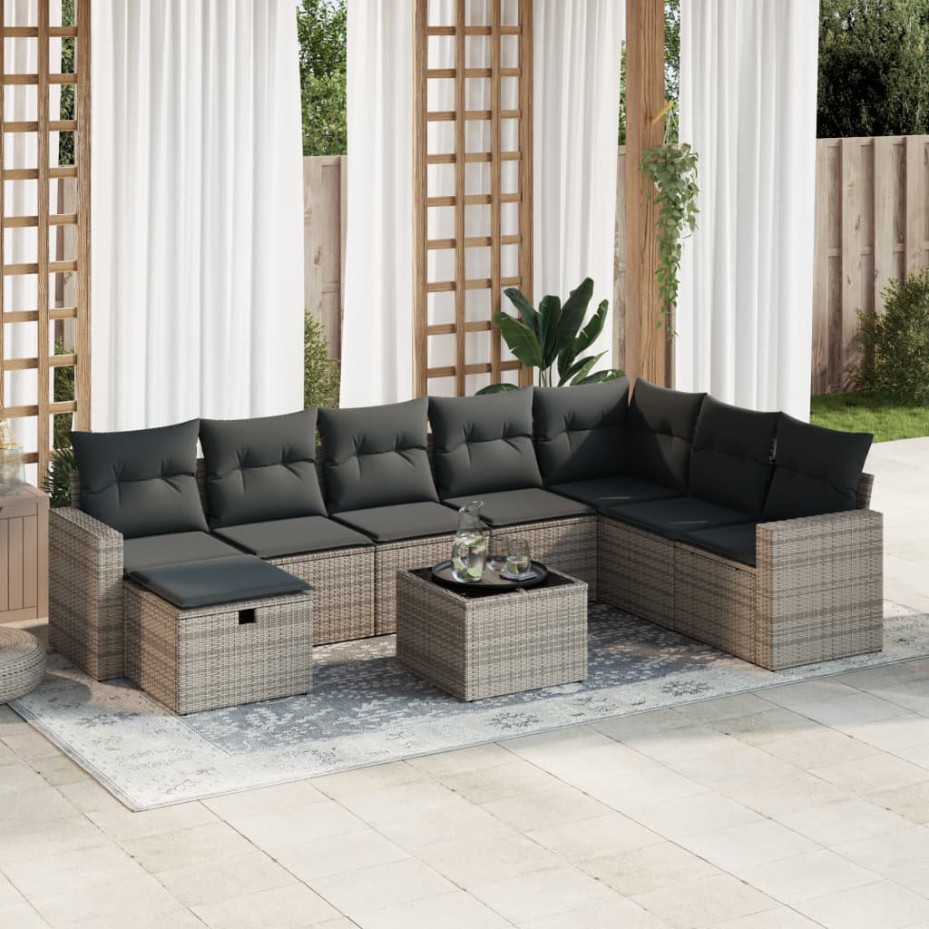 Gartensofa Mork mit Kissen