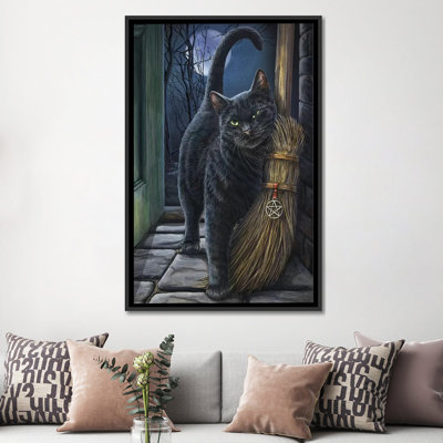 «A Brush with Magick», impression sur toile