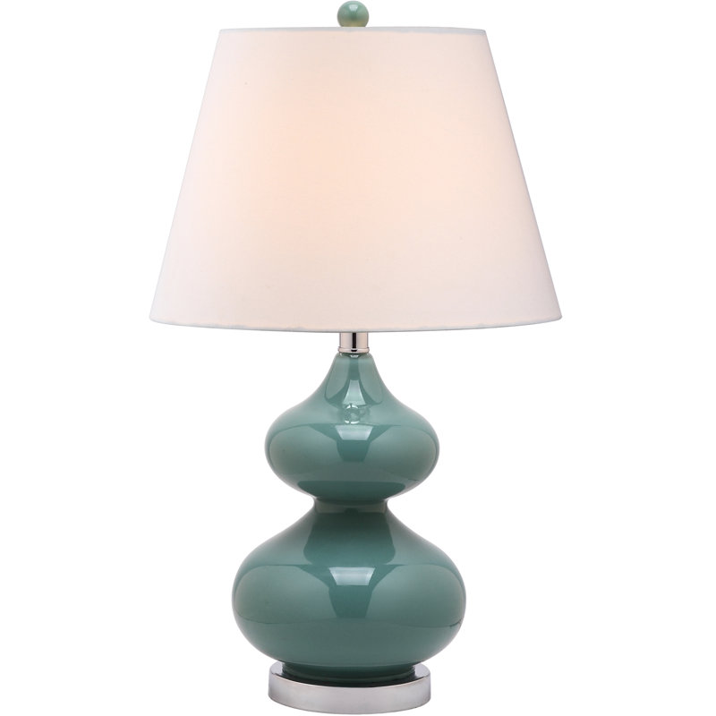 Glass Table Lamp, Marine Blue