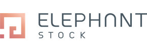 Logo Elephant Stock