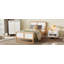 Lit plateforme en bois massif de style moderne pour enfants, adolescents, adultes, sans sommier tapissier-1582239376