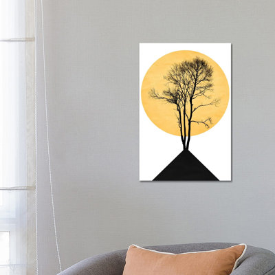 Japanese Zen Garden by Kubistika - Wrapped Canvas Print
