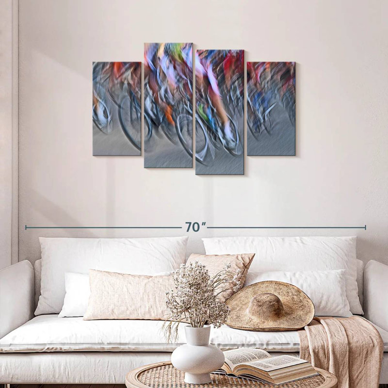 Sireci Biker Stampede, 27" H x 43" W