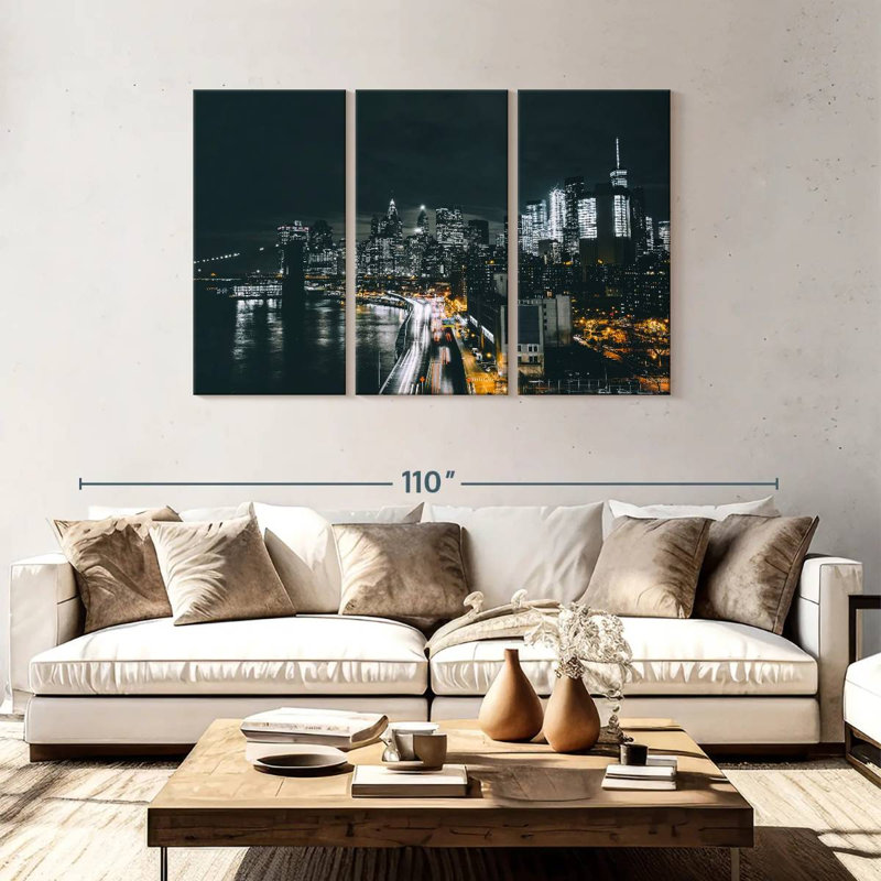 Sirci Late Night Manhattan NY, H 48 po x l 74 po