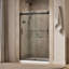 Levity 47.58" x 74" Bypass Shower Door with CleanCoat® Technology-741984735-741984733