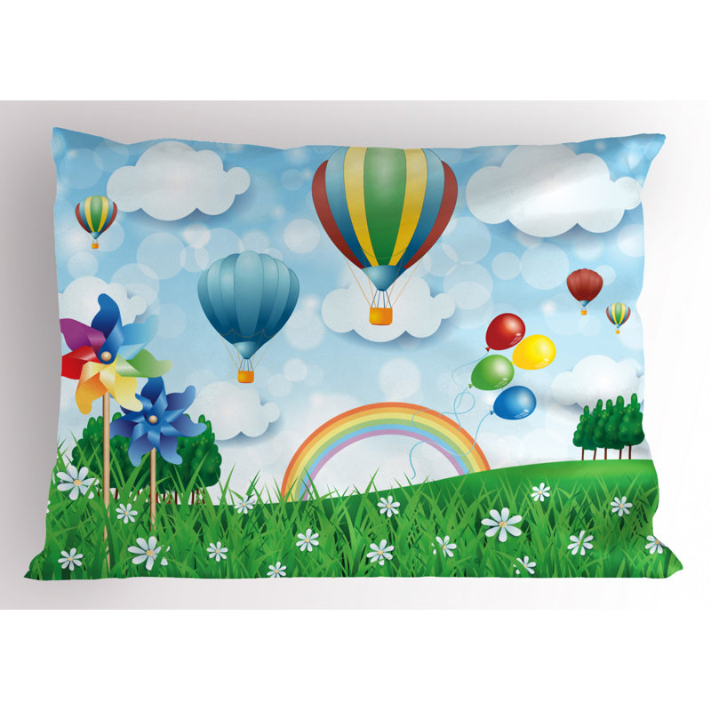 Spring Polyester Sham Set, Twin