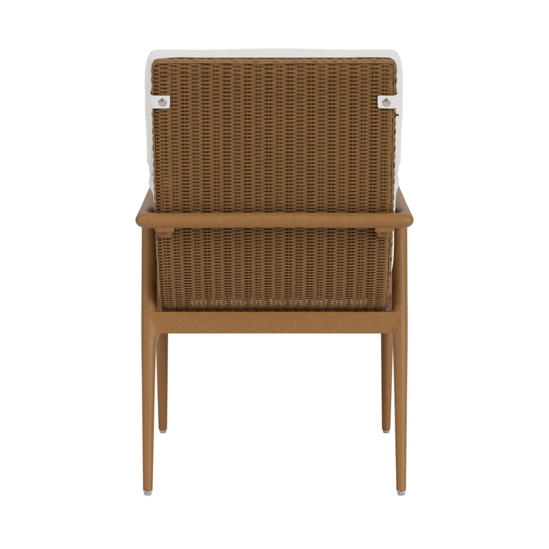 Outdoor Dining Armchair, White
