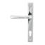 Hammered Newbury Lock Door Handle-56209755
