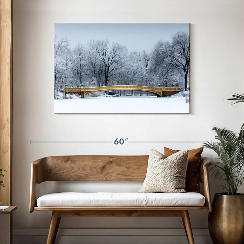 Lilie Bow Bridge, 30" H x 45" W